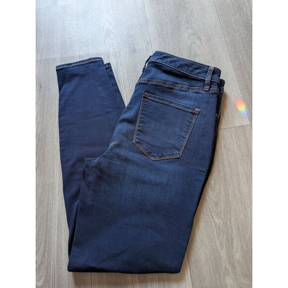 Talbots Womens Dark Wash Mid-Rise Jeggings Size 8 - Picture 1 of 5